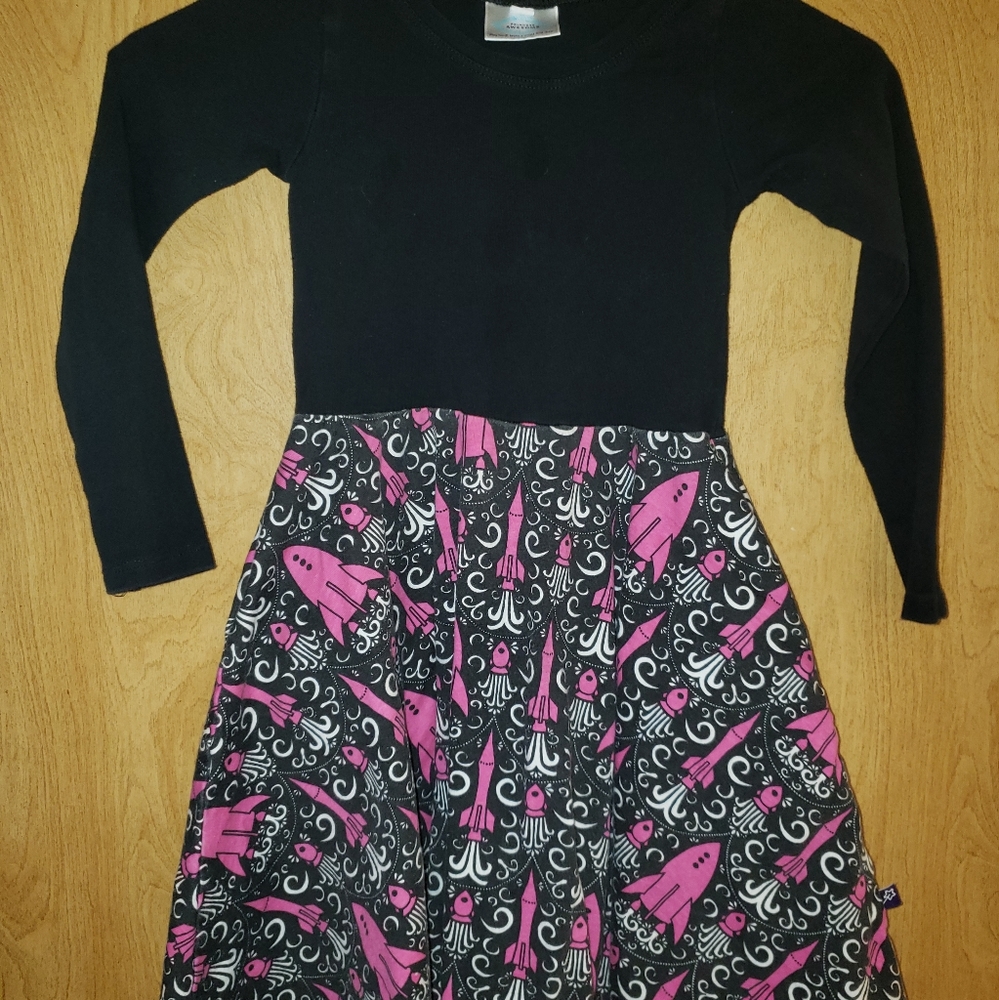 Princess Awesome rocket ship dress size 6